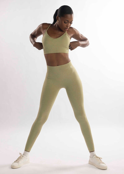 Amaré Matcha Full - Length Leggings - MoldMe By Molly