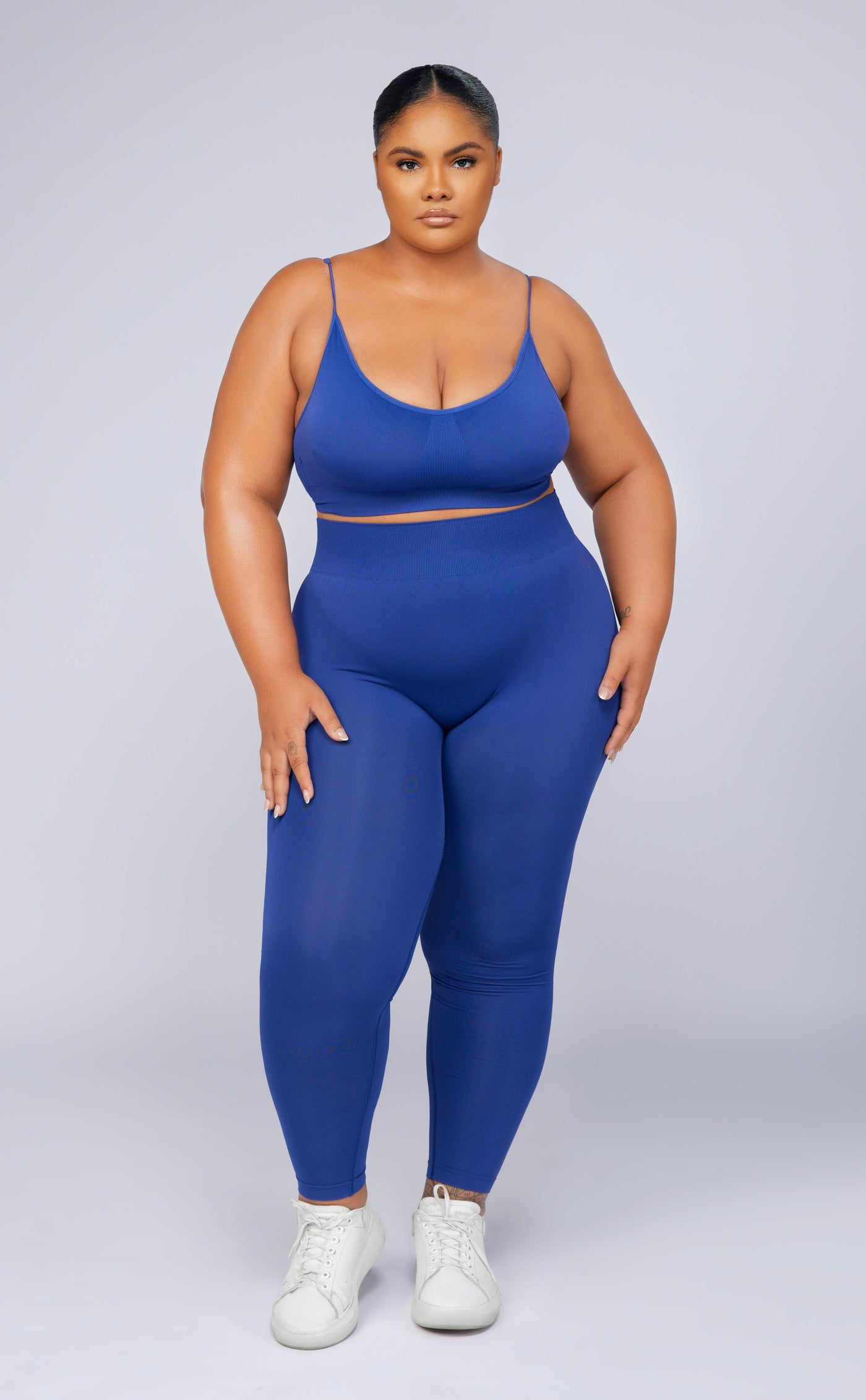 Butter Blue Full - Length Leggings - MoldMe By Molly