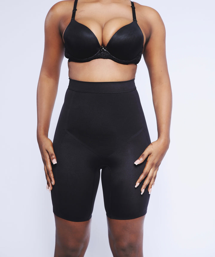 High Waisted Shapewear Shorts - MoldMe By Molly