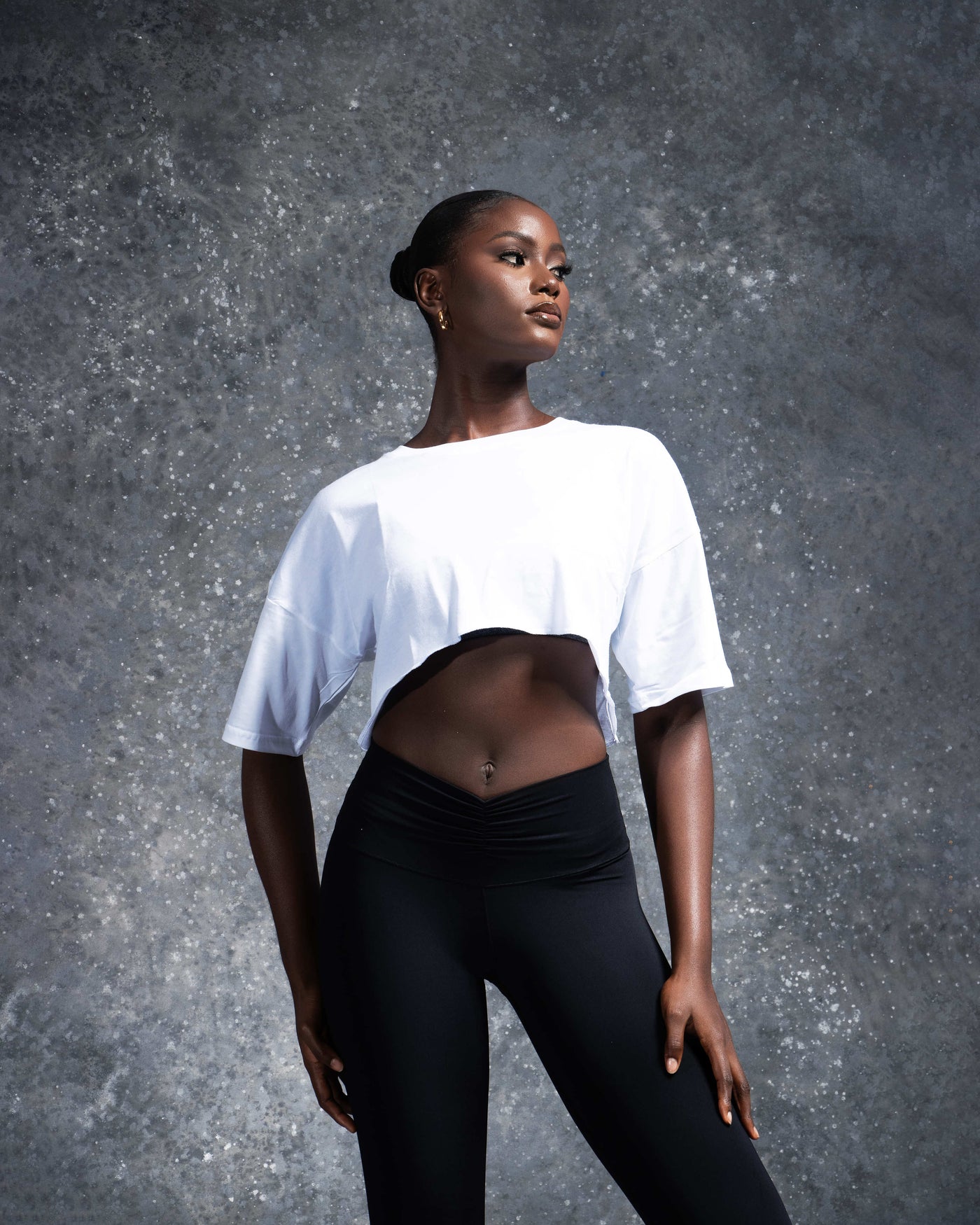 Kali Oversized Crop Top - MoldMe By Molly