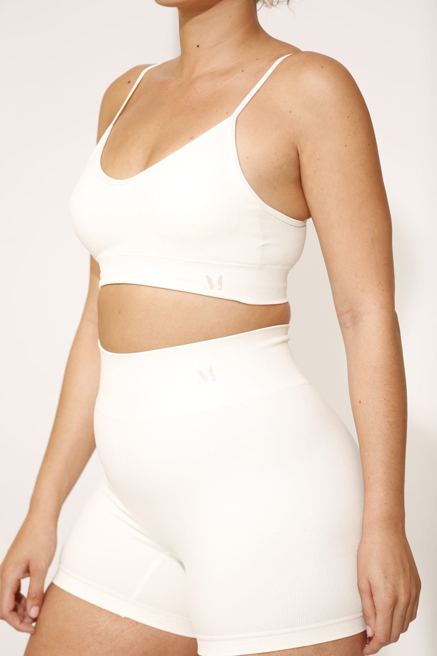 Buy the MoldMe By Molly Amare Bra Top in Coconut Milk on